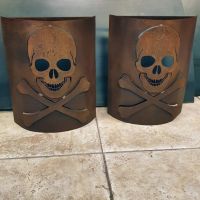 appliques decorative pirate rouille forge catalane