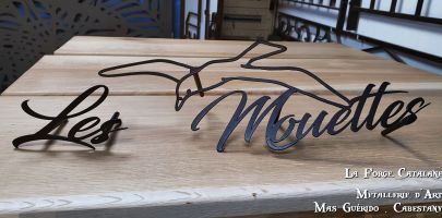 lettre en decoupe laser forge catalane