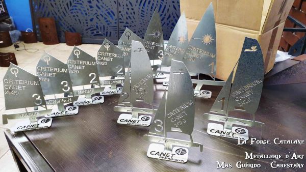 trophes decoupes laser forge catalane