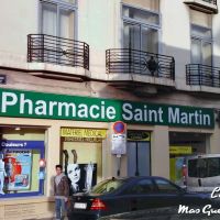 enseigne pharmacie decoupe laser plexi blanc2 fer Forge Catalane Cabestany