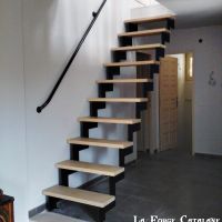 escalier double limon cremaillere marche frene blanc 3 forge catalane