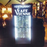 support menu cafe vienne perpignan fer Forge Catalane Cabestany