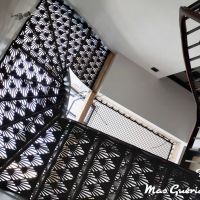 Forge Catalane escalier double limon decoupe laser3