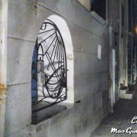 grille cintree collioure soleil barque fer Forge Catalane Cabestany