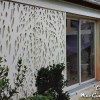 grille coulissante rail capotage decoupe laser fer Forge Catalane Cabestany