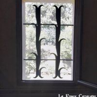 grille de protection fixe ouvragee  forge catalane