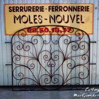 grille grandesvolutes fer Forge Catalane Cabestany