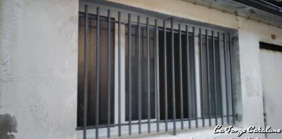 grille protection barreaux droits fer Forge Catalane Cabestany