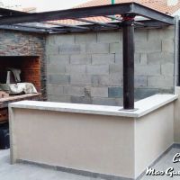 barbecue hotte pergola cuisine   t   fer Forge Catalane Cabestany