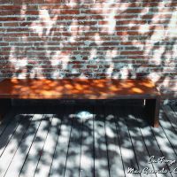 banc caisson rouille corten forge catalane