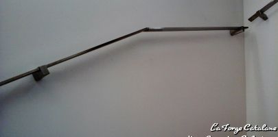 main courante tube moderne fer Forge Catalane Cabestany 2