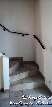 main courante tube moderne fer Forge Catalane Cabestany 6