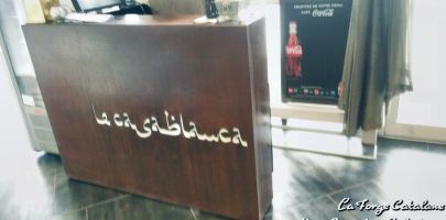 comptoir acceuil d  coupe laser fer Forge Catalane Cabestany