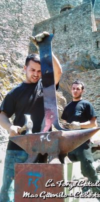 Demonstration forge fort saint elme collioure 2010 10 fer Forge Catalane Cabestany
