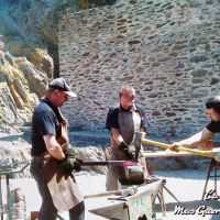 Demonstration forge fort saint elme collioure 2010 4 fer Forge Catalane Cabestany