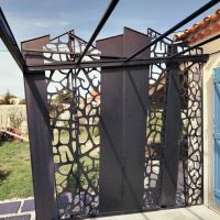 pergola decoupe laser 4 thermolaquage forge catalane