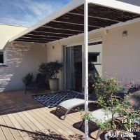 pergola epuree droite toit plat forge catalane