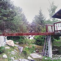 Passerelle rouill   caillebotis fer Forge Catalane Cabestany
