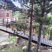Passerelle rouill   caillebotis fer Forge Catalane Cabestany  2 