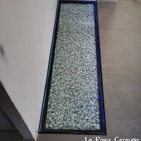 ossature en fer corniere verre securit forge catalane
