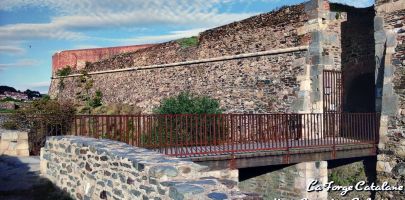 passerelle r  novation renovation chateau royal collioure CRC fer Forge Catalane Cabestany  2 