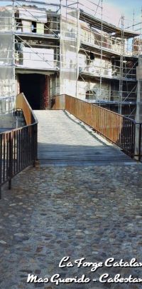 passerelle r  novation renovation chateau royal collioure CRC fer Forge Catalane Cabestany  3 