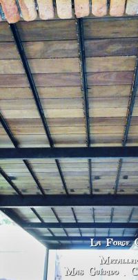 terrasse en fer avec plancher bois 1 forge catalane