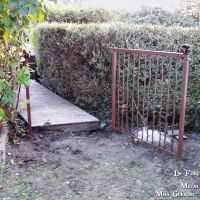 Cloture piscine finition thermolaquage barreaux tordus forge catalane 5