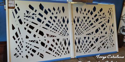 portail decoupe laser moderne destructure forge catalane