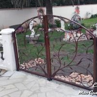 Portillon vegetal travail a chaud olivier 2 fer Forge Catalane Cabestany