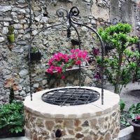 couverture puit ouvrante et palan a corde travail lannes forge 2 fer Forge Catalane Cabestany
