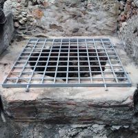 grille en couverture puit forge catalane