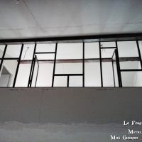 verriere ancien atelier mur vitrage verre forge catalane 2