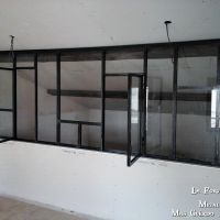 verriere ancien atelier mur vitrage verre forge catalane 3