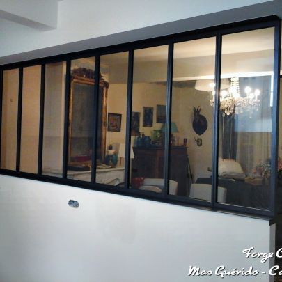 verriere type ancien atelier separation zone vie forge catalane