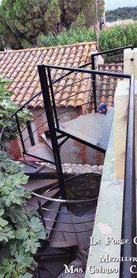 garde corps avec verre feuillete 2 forge catalane