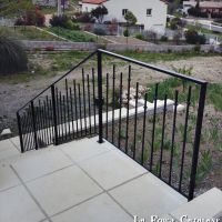 garde corps barreaudage effet joncs bagues fer forge catalane 2
