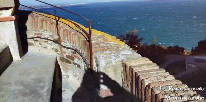 garde corps fort saint elme collioure forge catalane