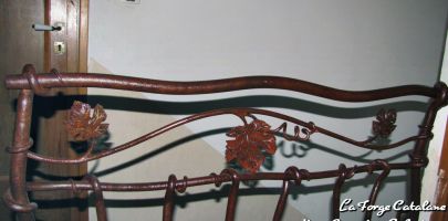 garde corps olivier barreaux tordus 5 fer Forge Catalane Cabestany