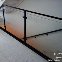 garde corps verre securit forge catalane